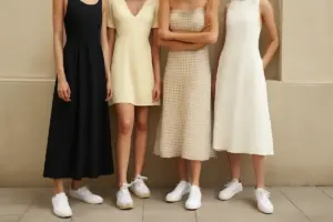 Quali scarpe da ginnastica indossare con abiti estivi? Le combinazioni chic più efficaci