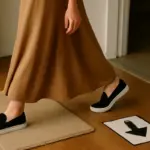 Slip-on e vestiti lunghi: il trucco degli stylist per non commettere passi falsi