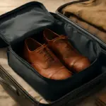 Borse per scarpe durante i viaggi: la soluzione anti piega che salva forma e freschezza