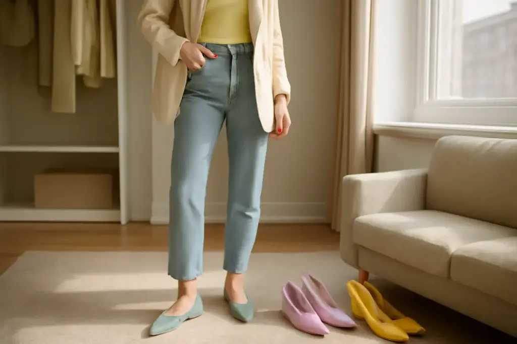 Scarpe color pastello: il dettaglio che aggiorna e illumina subito il tuo guardaroba