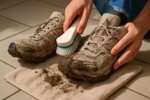 Scarpe infangate dopo una passeggiata: il metodo rapido per pulirle senza aloni