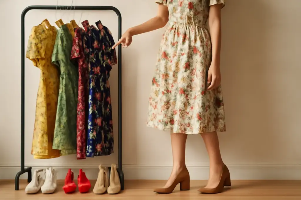 Scarpe e fantasie floreali: attenzione agli abbinamenti, il trucco per non sbagliare stagione