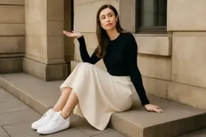 Posso mettere sneakers con la gonna? Soluzioni moda che sorprendono